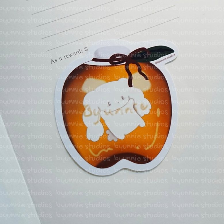 byunnie apple juice - sticker