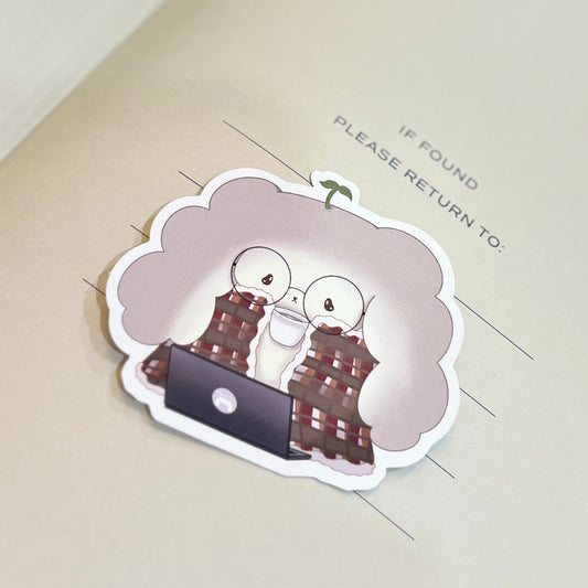 byunnie cozy - sticker